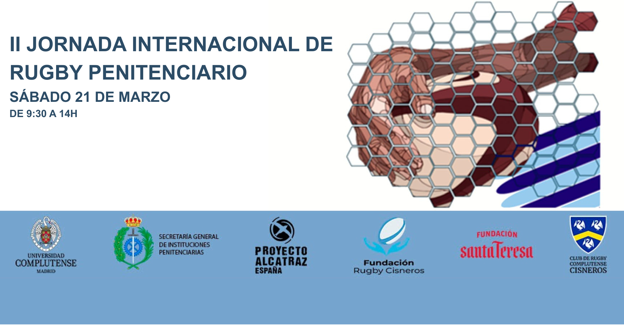 Participa en la II Jornada Internacional de Rugby Penitenciario